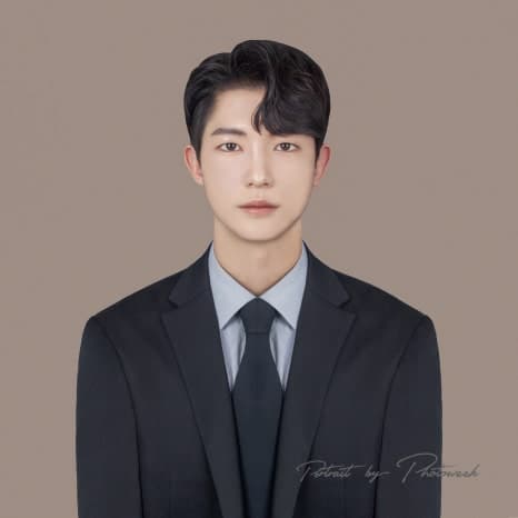 컬러증명사진 예시 3