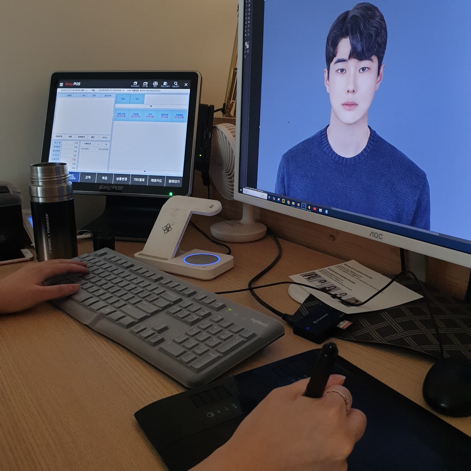 촬영 현장 스케치 1